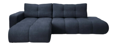 by fonQ Charme hoekbank met slaapfunctie marineblauw (fonQ)