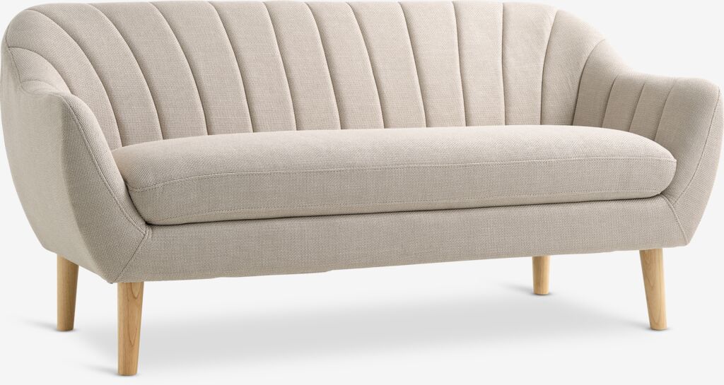 EGEDAL 2,5-zitsbank beige (JYSK)
