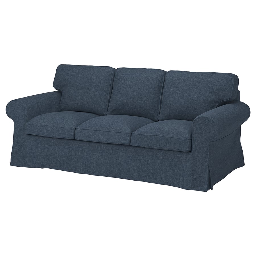 EKTORP 3-zitsbank Kilanda donkerblauw (IKEA)