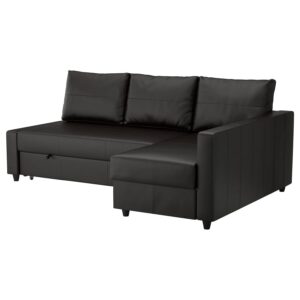 FRIHETEN hoekslaapbank Bomstad zwart (IKEA)