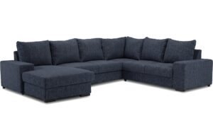 Giorgia U-bank blauw (Seats and Sofas)