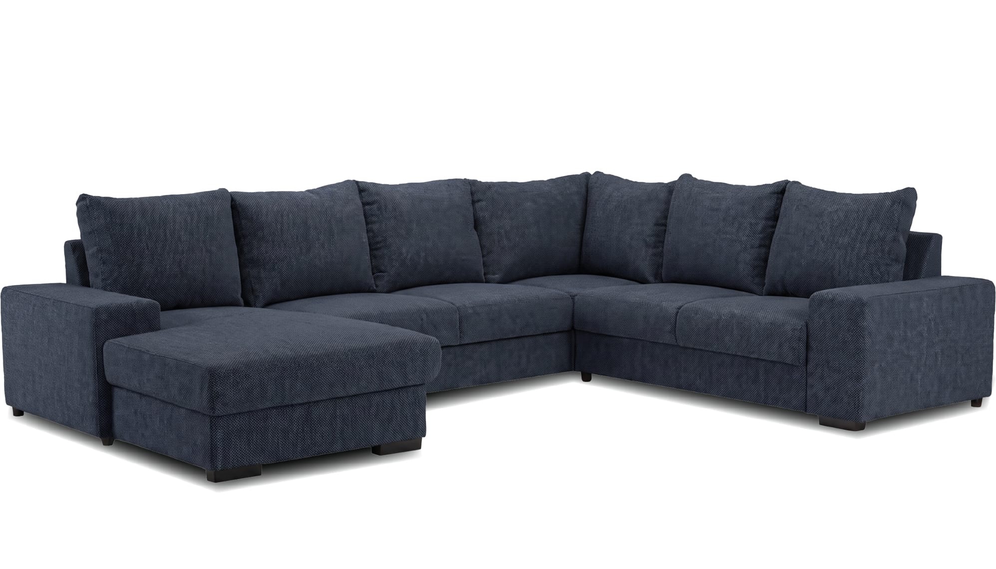Giorgia U-bank blauw (Seats and Sofas)