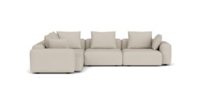 Hailey, modulaire hoekbank, links Nola Sand (Sofacompany)