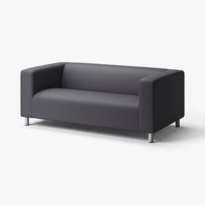 KLIPPAN 2-zitsbank Vissle grijs (IKEA)