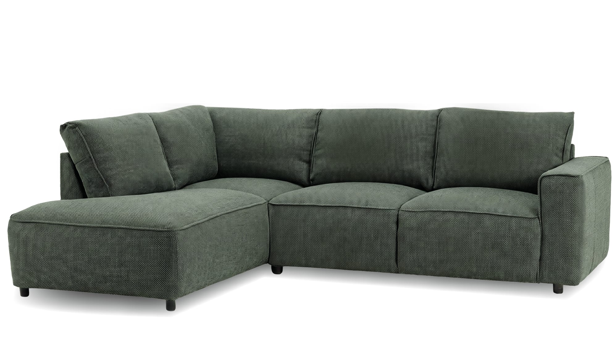 Lotus hoekbank groen (Seats and Sofas)