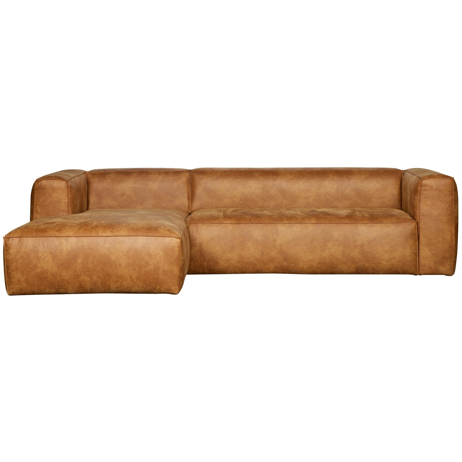 WOOOD Bean hoekbank eco-leder cognac (fonQ)